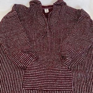 Zapatito Azul pullover Hoodie, Men’s size XL